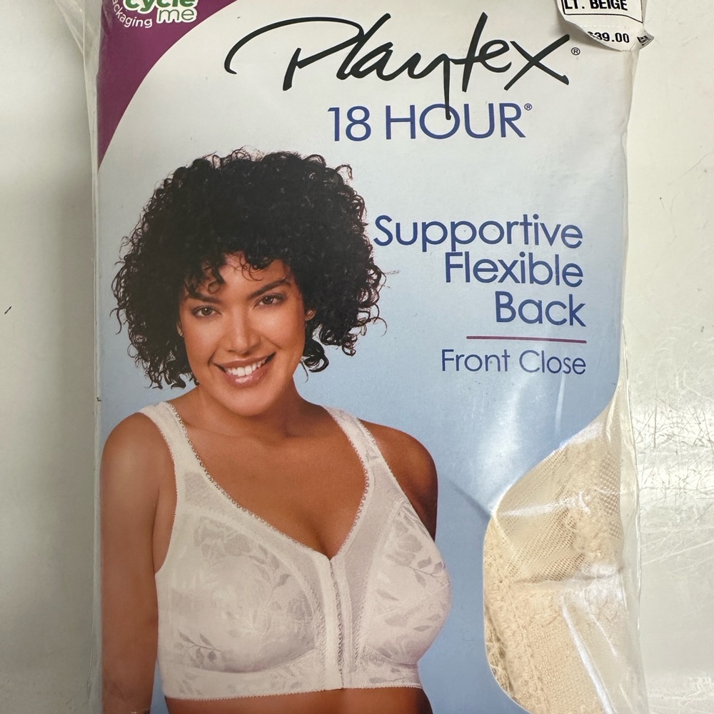 Playtex 18 Hour Light Beige Bra-New in packaging